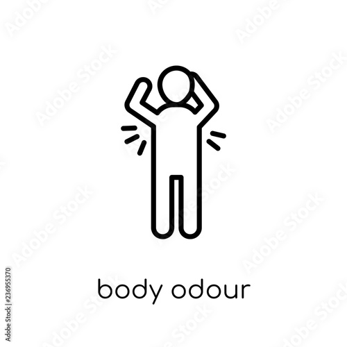 body odour icon from Hygiene collection.