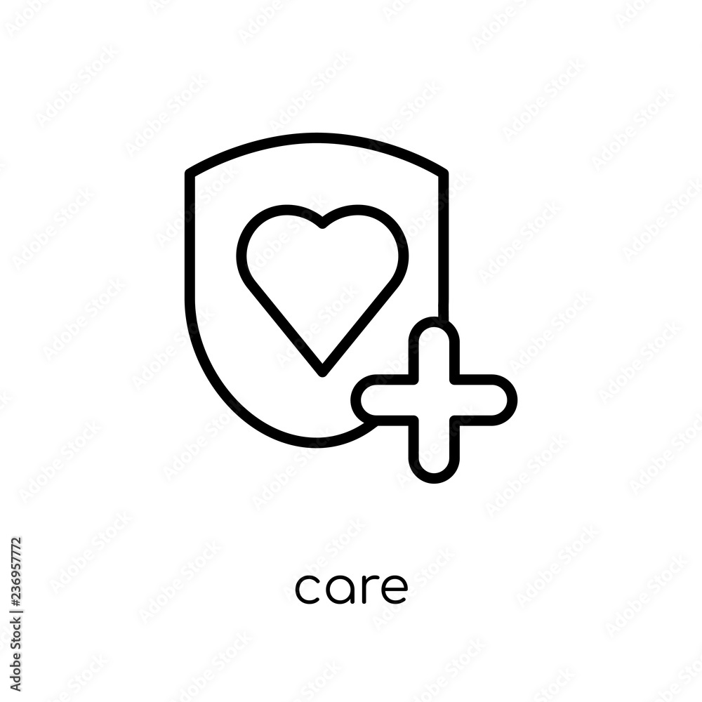 Care icon from collection. Care icon from collection.