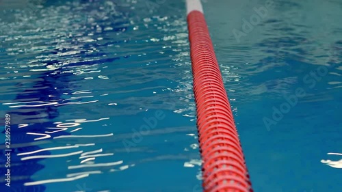 Background waves and ripples on the water in the pool