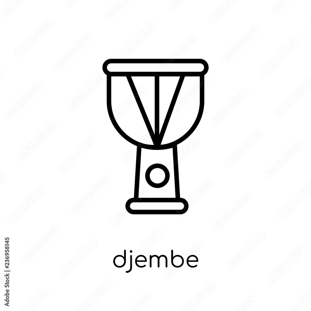 Djembe icon from Music collection. Djembe icon from Music collection.
