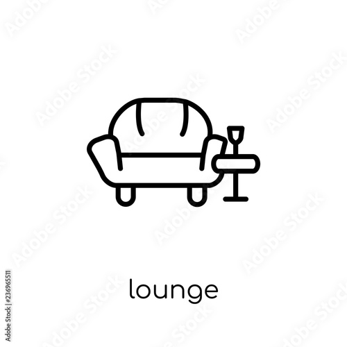 Lounge icon from Hotel collection.