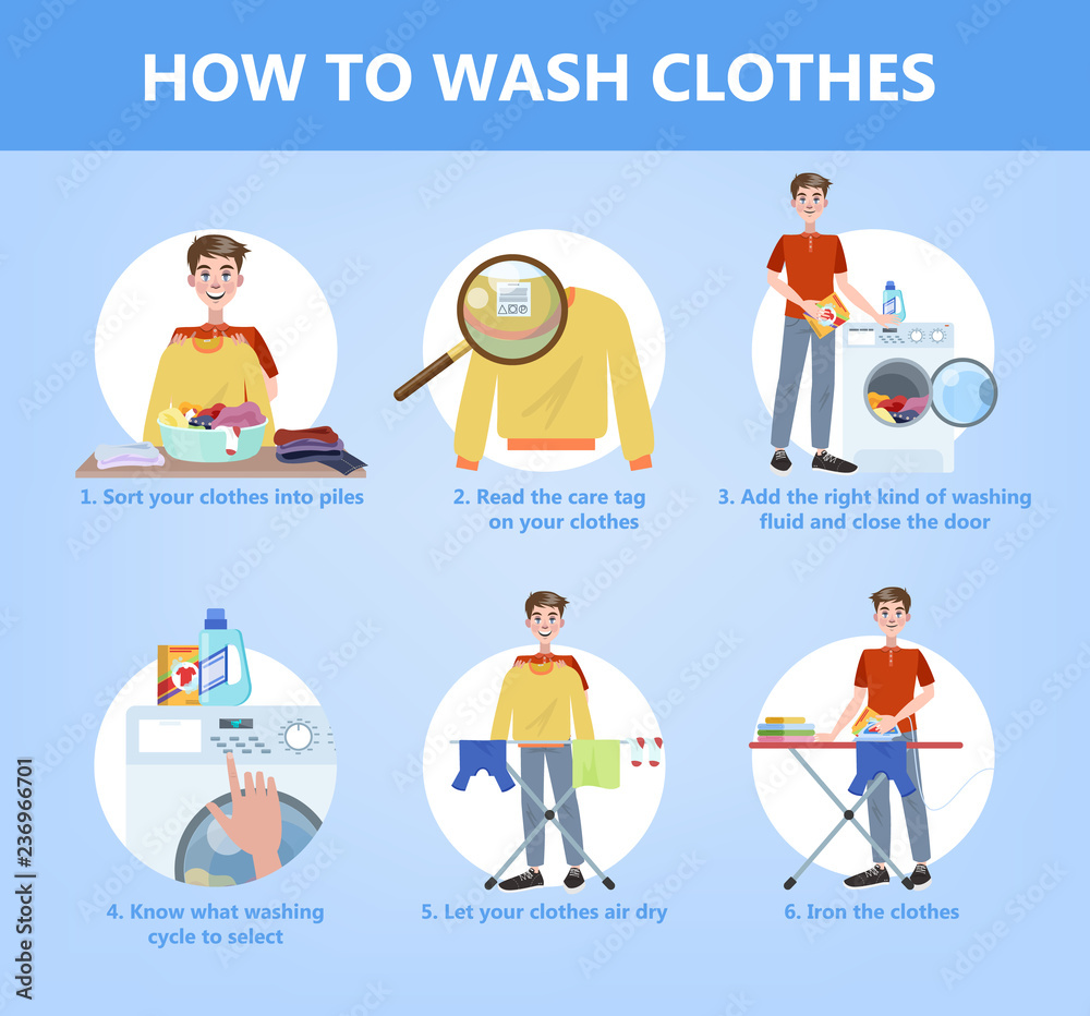 How to wash clothes step-by-step guide for housewife How to wash clothes step-by-step guide for housewife