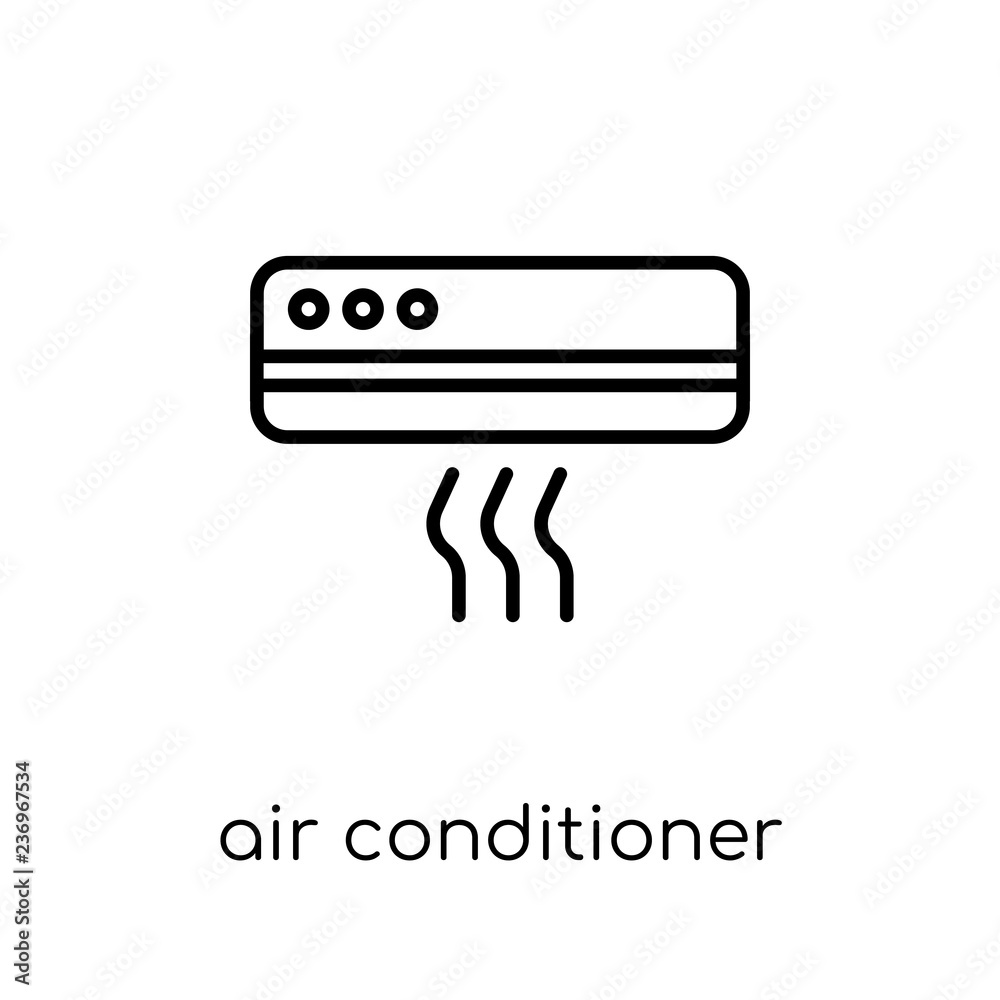 Air conditioner icon from Electronic devices collection. Air conditioner icon from Electronic devices collection.