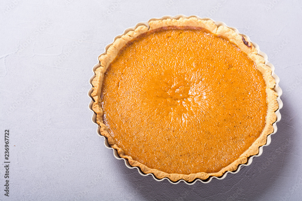 Homemade american traditional pumpkin pie Homemade american traditional pumpkin pie