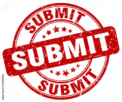 submit red grunge stamp
