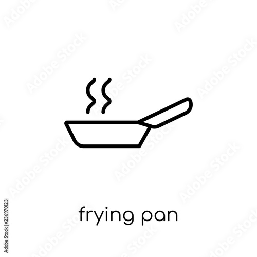 Frying pan icon from collection.