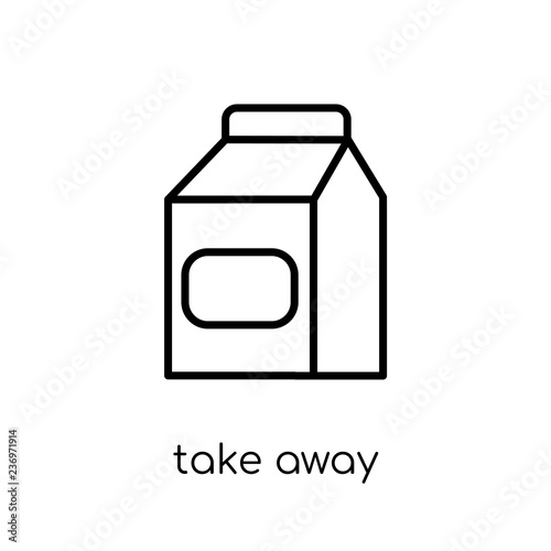 Take away icon from Restaurant collection.