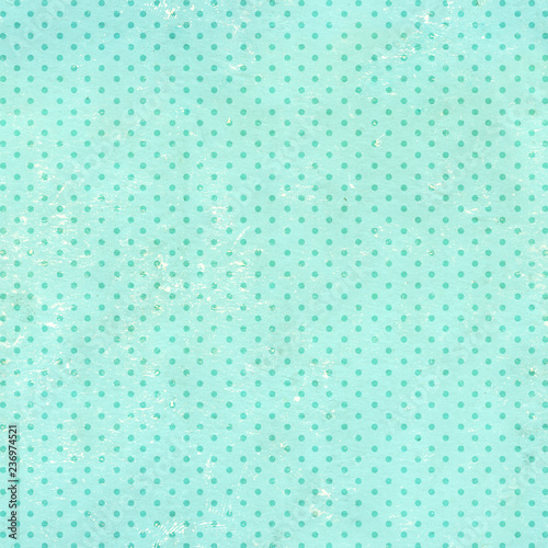 Retro pattern with dots and paper texture