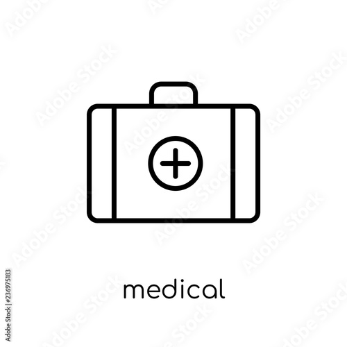 Medical icon. Trendy modern flat linear vector Medical icon on white background from thin line Health and Medical collection