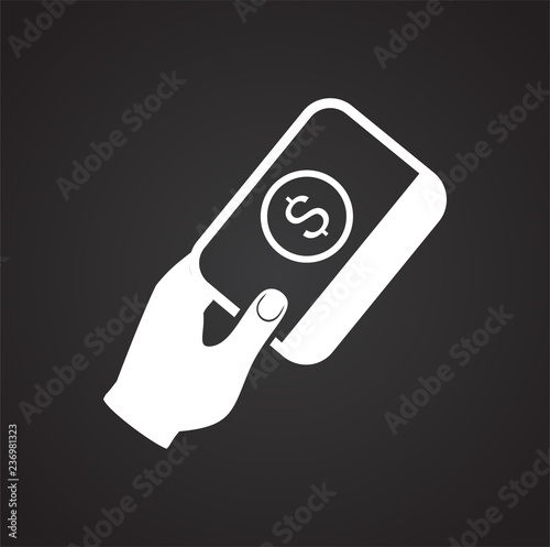 Crowdfunding investment icon on white background for graphic and web design, Modern simple vector sign. Internet concept. Trendy symbol for website design web button or mobile app