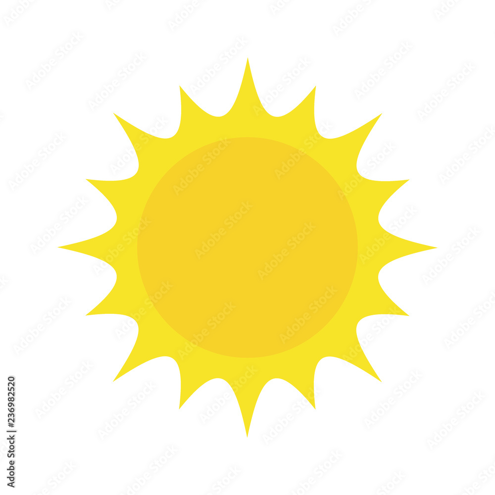 Sun icon. Sun icon.