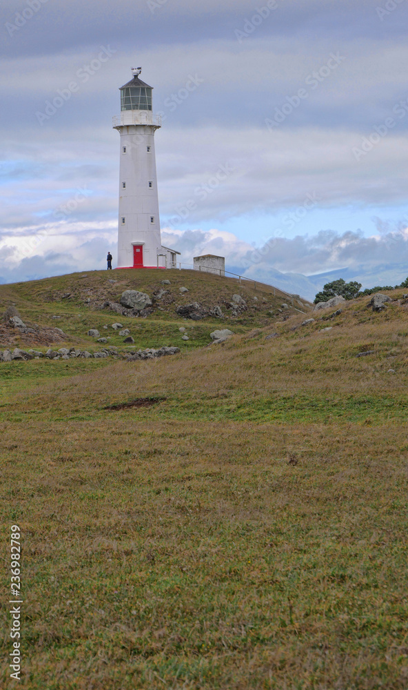 Remote New Zealand lighthouse