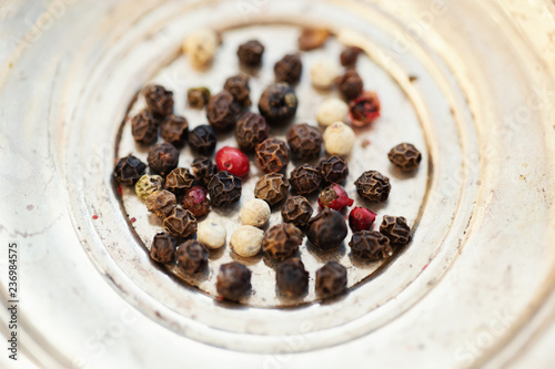 Pepper mix - black, red and white peppercorns 