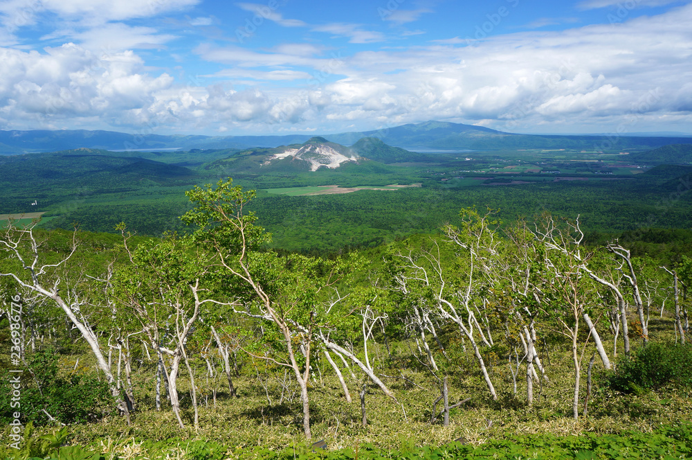 Obraz premium 北海道 アトサヌプリ（硫黄山）