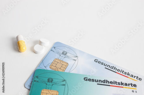 Gesundheit Krankenkassenkarte Tabletten