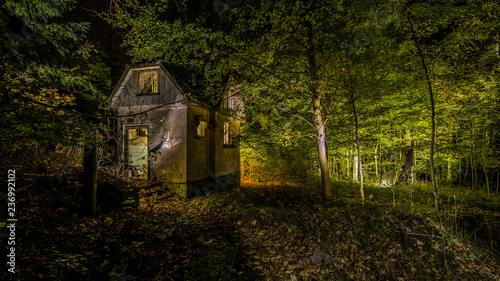 Canvastavla Hexenhaus