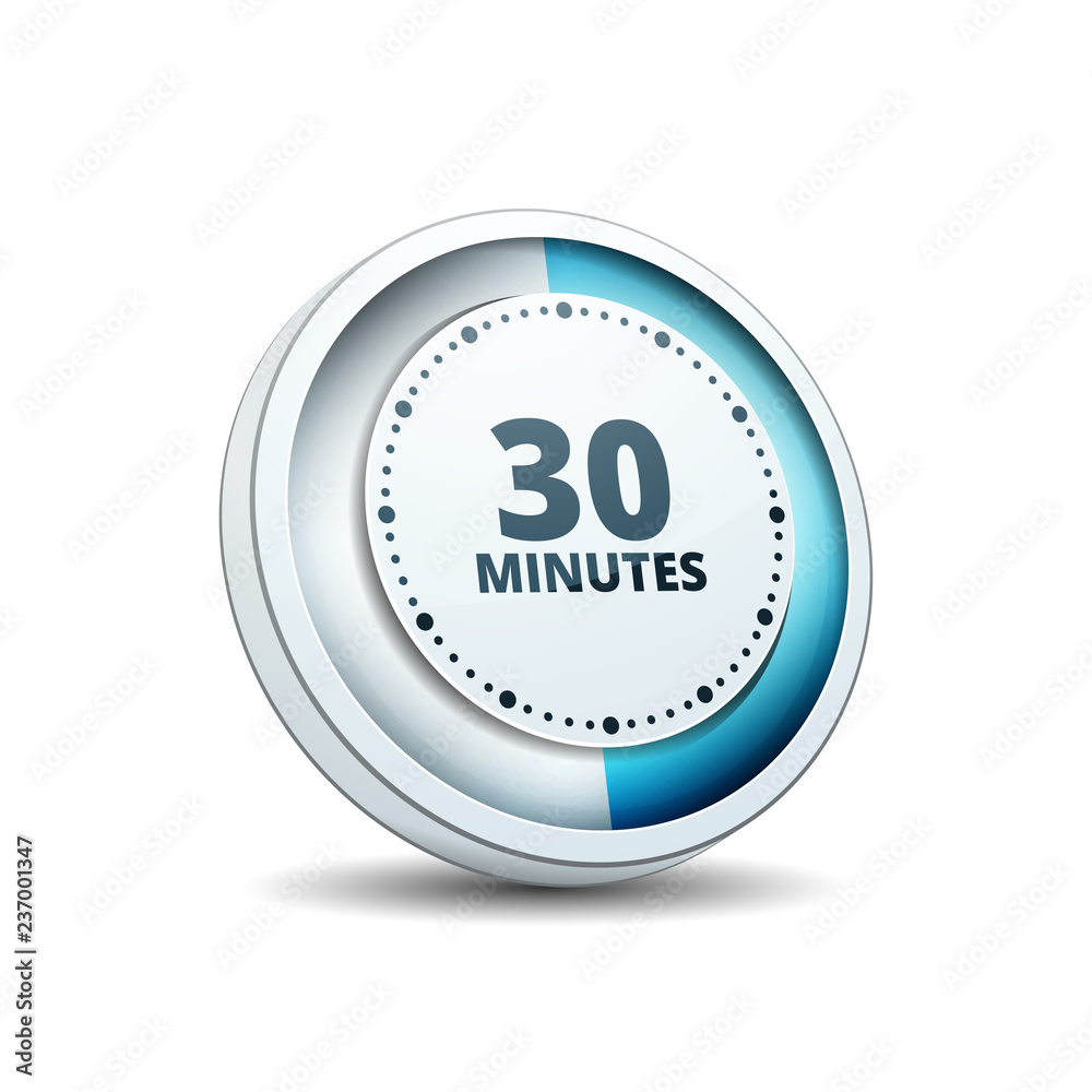 30 Minutes Time illustration