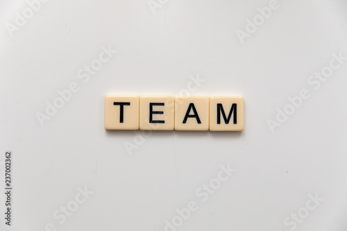team letter blocks