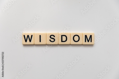 wisdom letter blocks