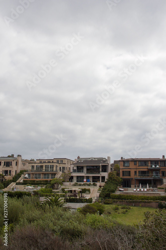 Cityscape on a cloudy day in Newport Beach, California © Akcents