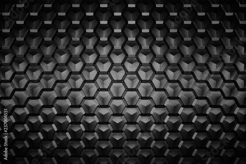 Abstract Scale Background/Geometric Pattern. 3D illustration