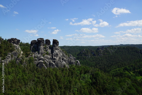 rocks and blue sky