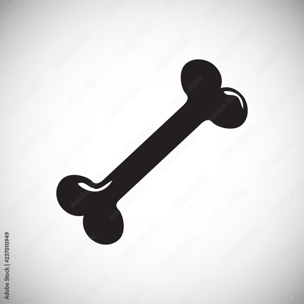 Dog bone icon on white background for graphic and web design, Modern simple vector sign. Internet concept. Trendy symbol for website design web button or mobile app Dog bone icon on white background for graphic and web design, Modern simple vector sign. Internet concept. Trendy symbol for website design web button or mobile app