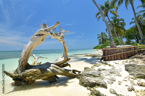 Fototapeta Naklejka Na Ścianę i Meble -  Mucura Island, Colombia