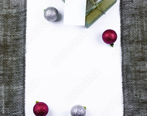 christmas ornaments burlap present gift idea