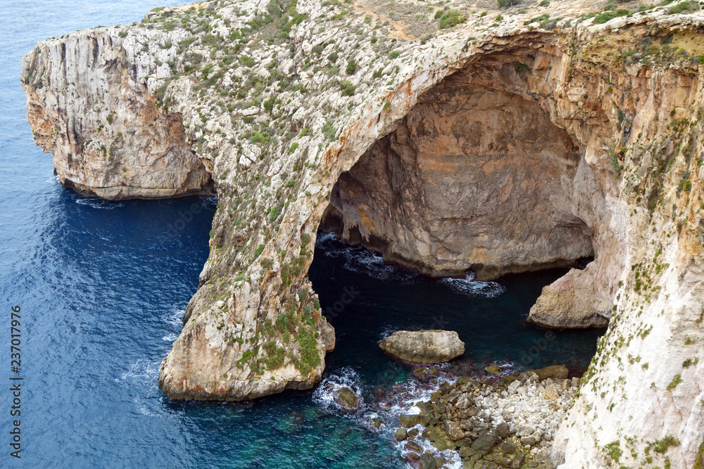 Grotte bleue de Malte