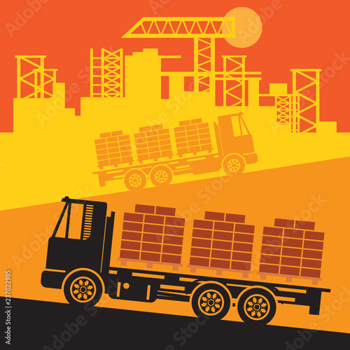 Cargo Trucks, Construction power machinery