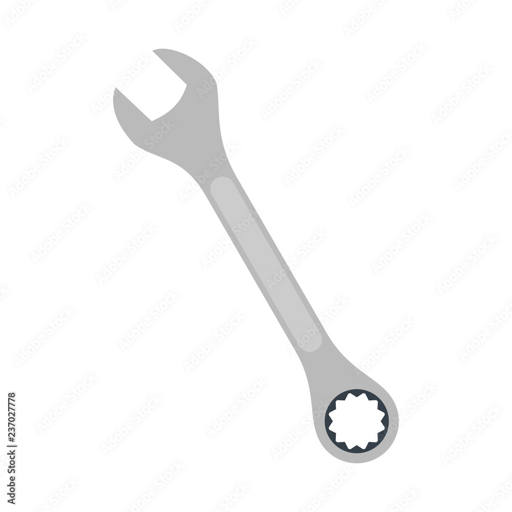 Wrench. Vector illustration. Tool. EPS 10. Wrench. Vector illustration. Tool. EPS 10.
