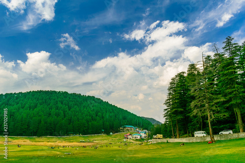   Khajjiar Lake- The 'mini' Switzerland of India- a beautiful vista photo