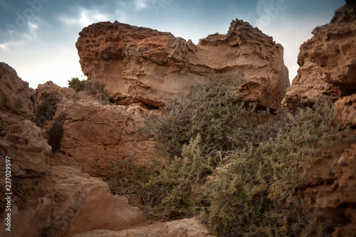 Red rock canyon mountain © Moose