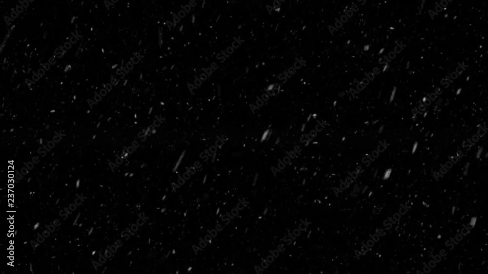 Christmas Background With Snowflakes - Falling Snow Snowfall Snowflake Particles Seamlessly Loop Black Alpha Green Screen Animation Christmas Background With Snowflakes - Falling Snow Snowfall Snowflake Particles Seamlessly Loop Black Alpha Green Screen Animation