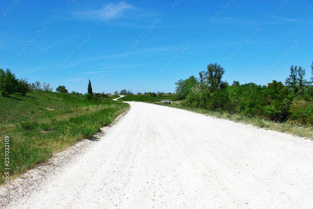Fototapeta premium route de Provence