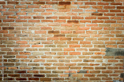 Background of old vintage brick wall  Abstract for texture