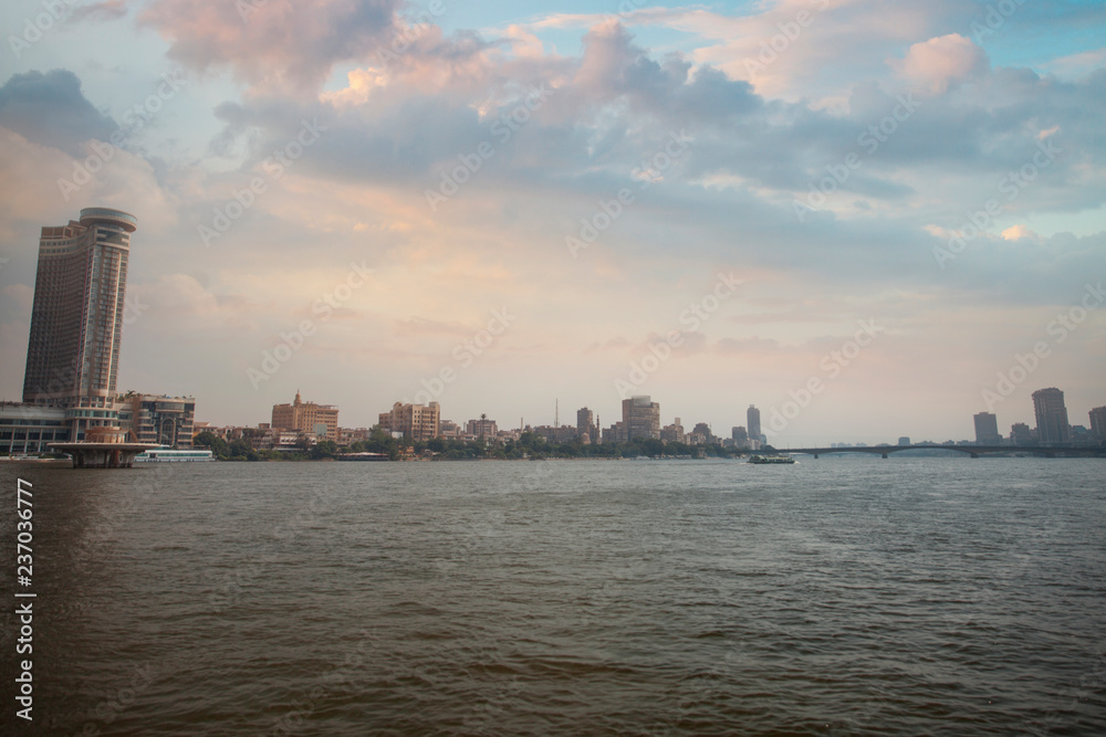 View of the city of Cairo