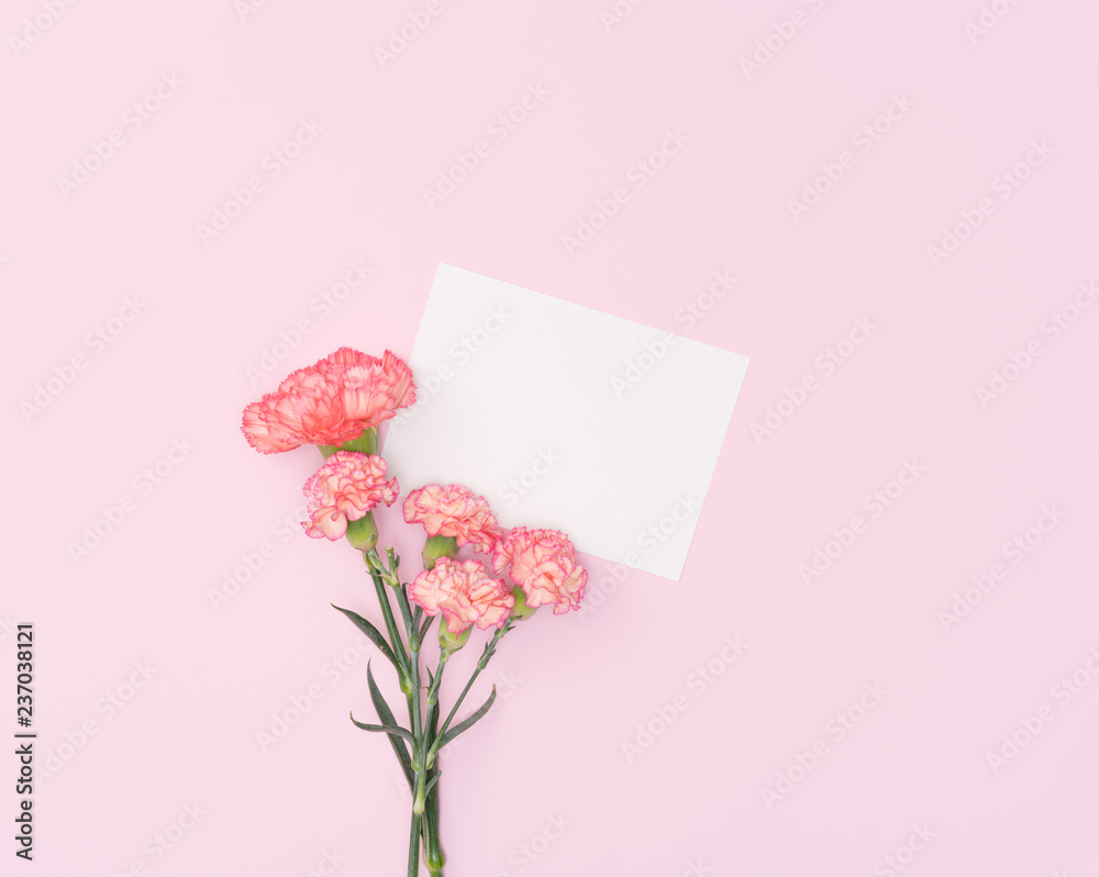 flower with letter