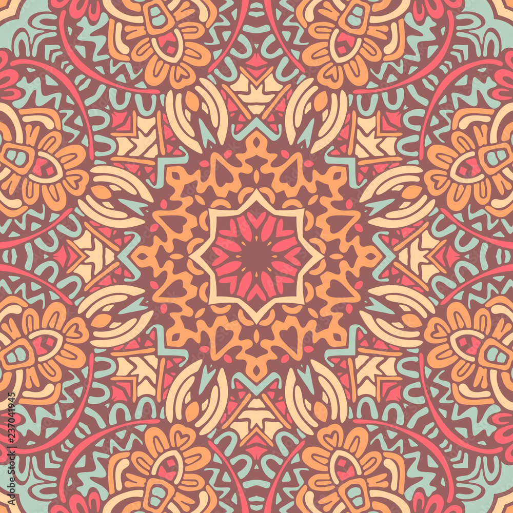 mandala pattern.Hand drawn background.