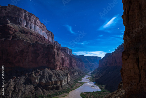 Grand Canyon National Park At Night