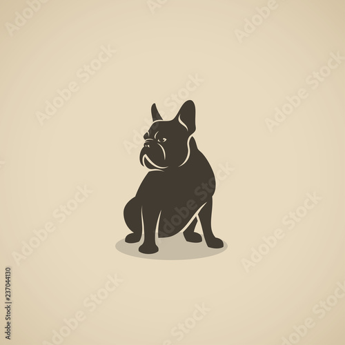 French bulldog icon