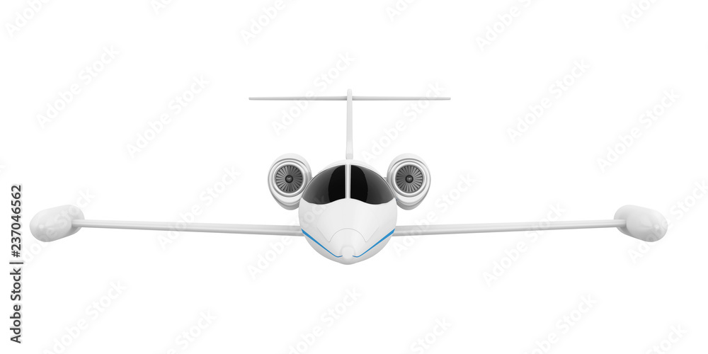 Private Jet Airplane Isolated Private Jet Airplane Isolated