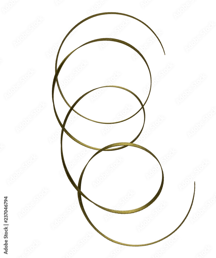 Shiny satin ribbon in green color isolated on white background .Ribbon image for decoration design. Shiny satin ribbon in green color isolated on white background .Ribbon image for decoration design.