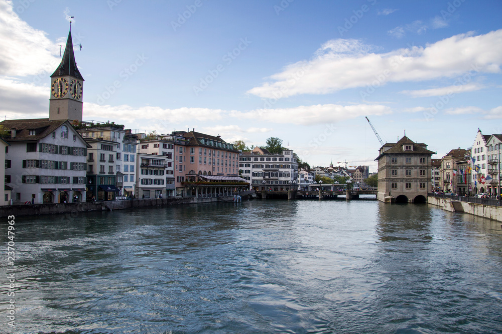 Zurigo, Svizzera. Vista sulla città. Zurigo, Svizzera. Vista sulla città.