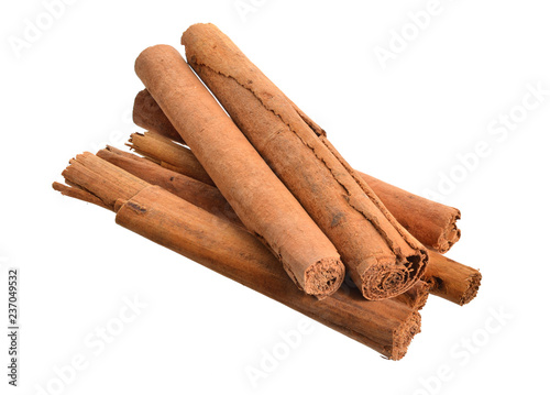 Slika na platnu Bark from Cinnamomum verum or true cinnamon or Ceylon cinnamon