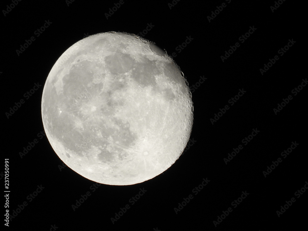 Naklejka premium full moon in the sky