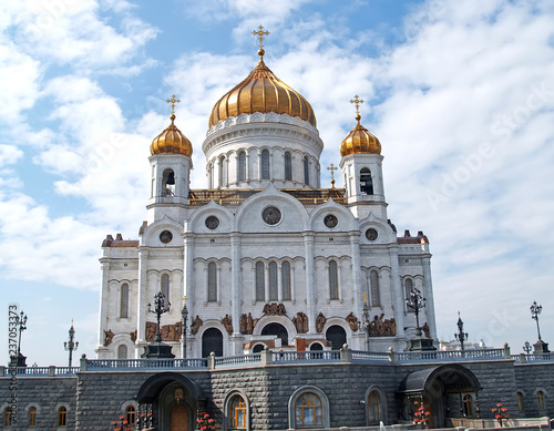Cathedral of Christ the Saviour. Moscow photo