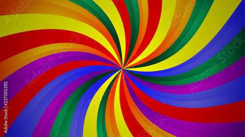 Swirling radial vortex back...