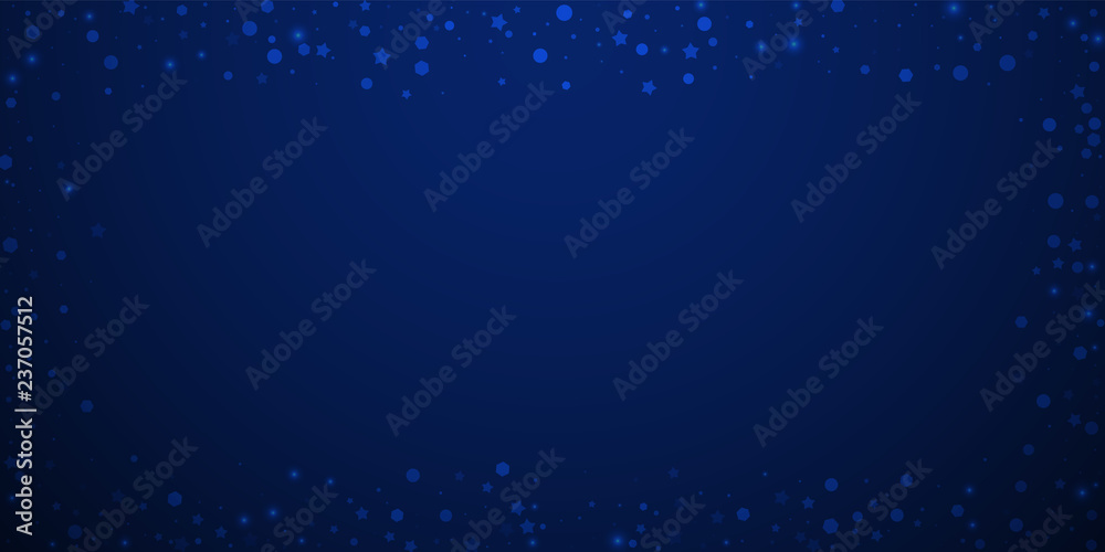 Magic stars random Christmas background. Subtle fl Magic stars random Christmas background. Subtle fl